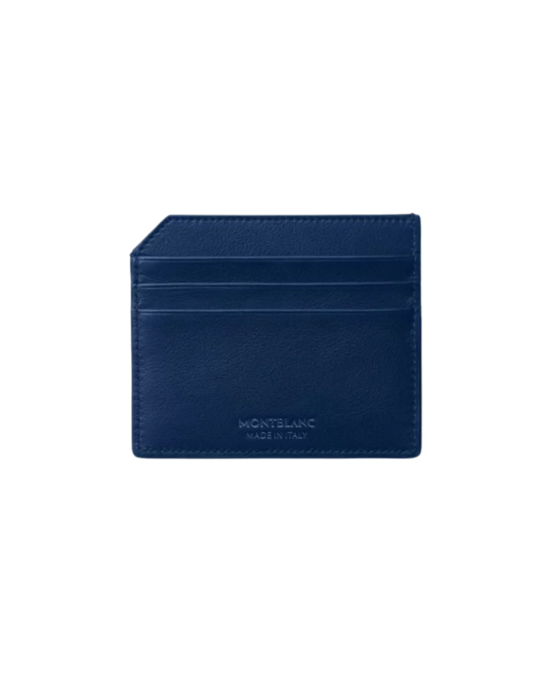 Tarjetero MONTBLANC Meisterstück Soft 6 CC Piel Azul - 130060