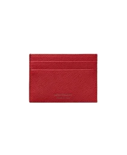 Tarjetero MONTBLANC Sartorial 5 CC Piel Roja – 130831