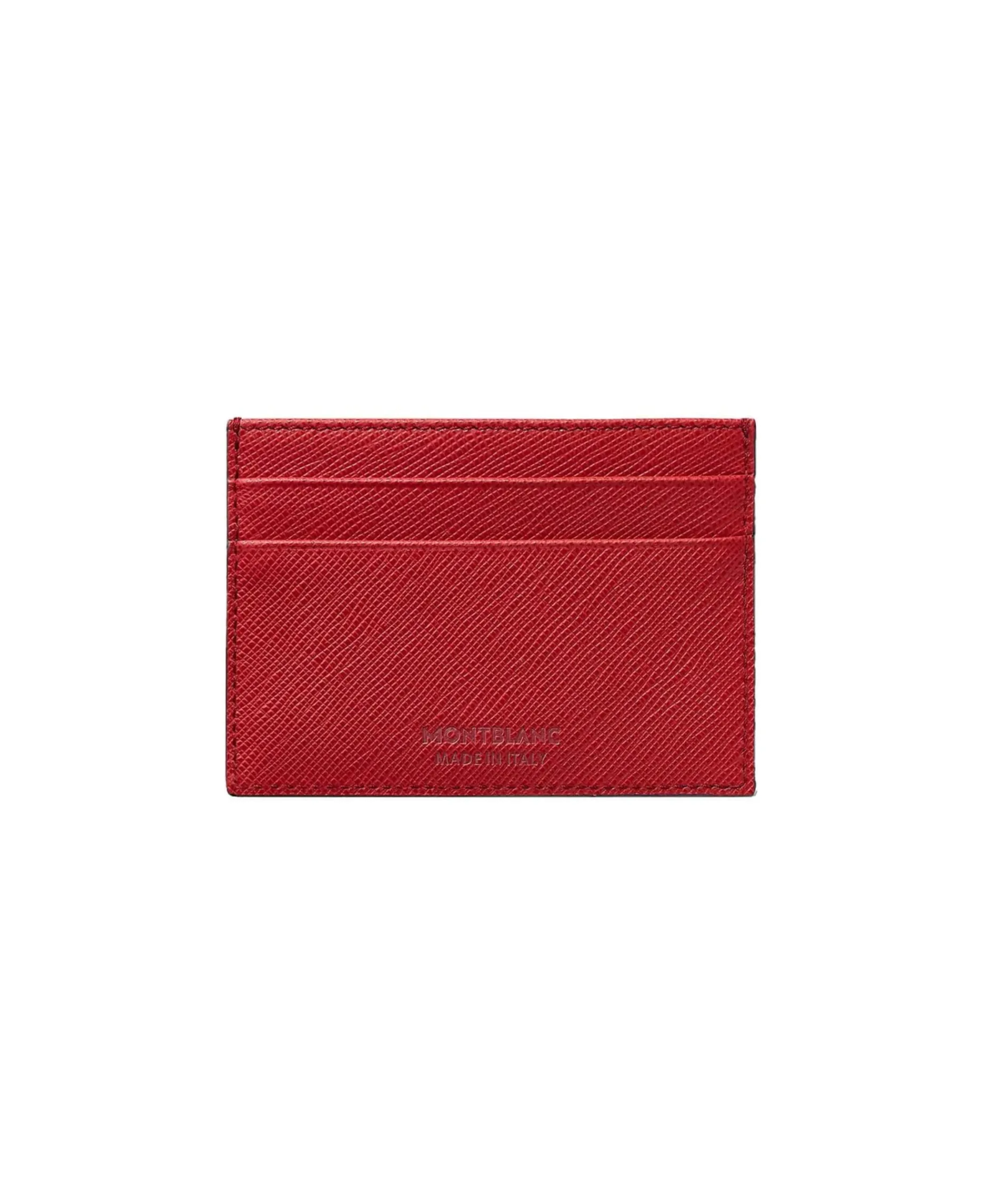 Tarjetero MONTBLANC Sartorial 5 CC Piel Roja – 130831