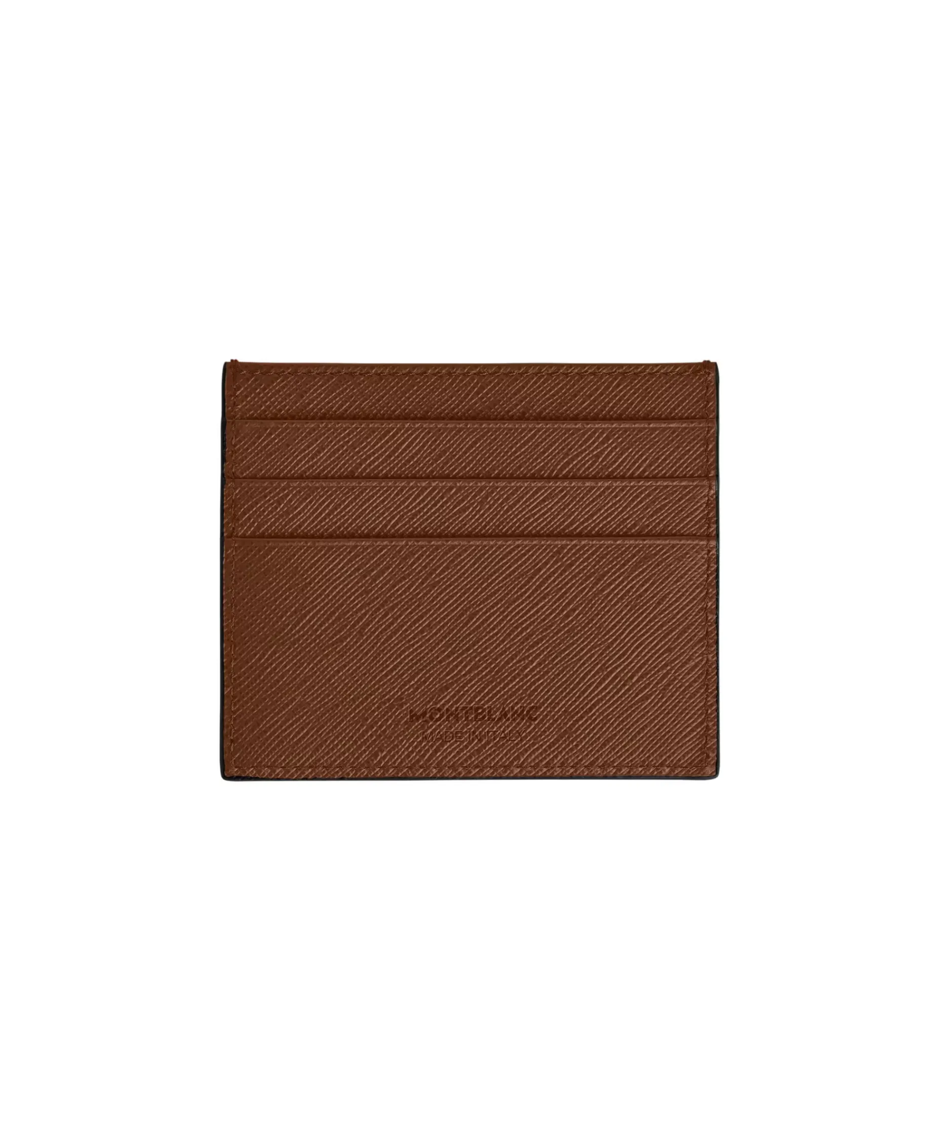 Tarjetero Sartorial MONTBLANC 6 CC Piel Marrón - 220432