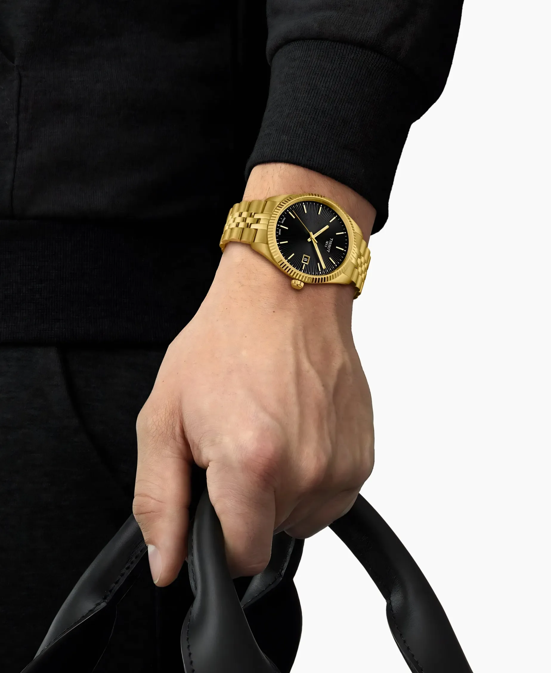 Tissot Ballade Negro PVD Oro 40 mm | T156.410.33.051.00