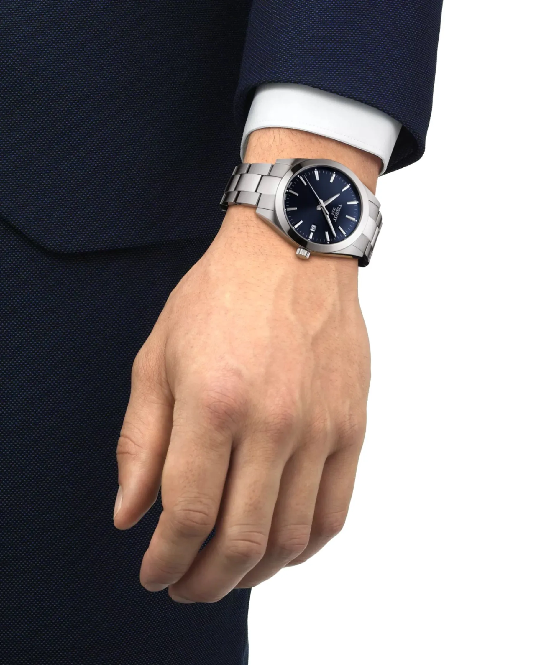 TISSOT Gentleman 40 mm Azul | T127.410.11.041.00