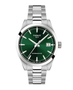 Tissot Gentleman Powermatic 80 Verde Acero 38 mm | T165.807.11.091.00
