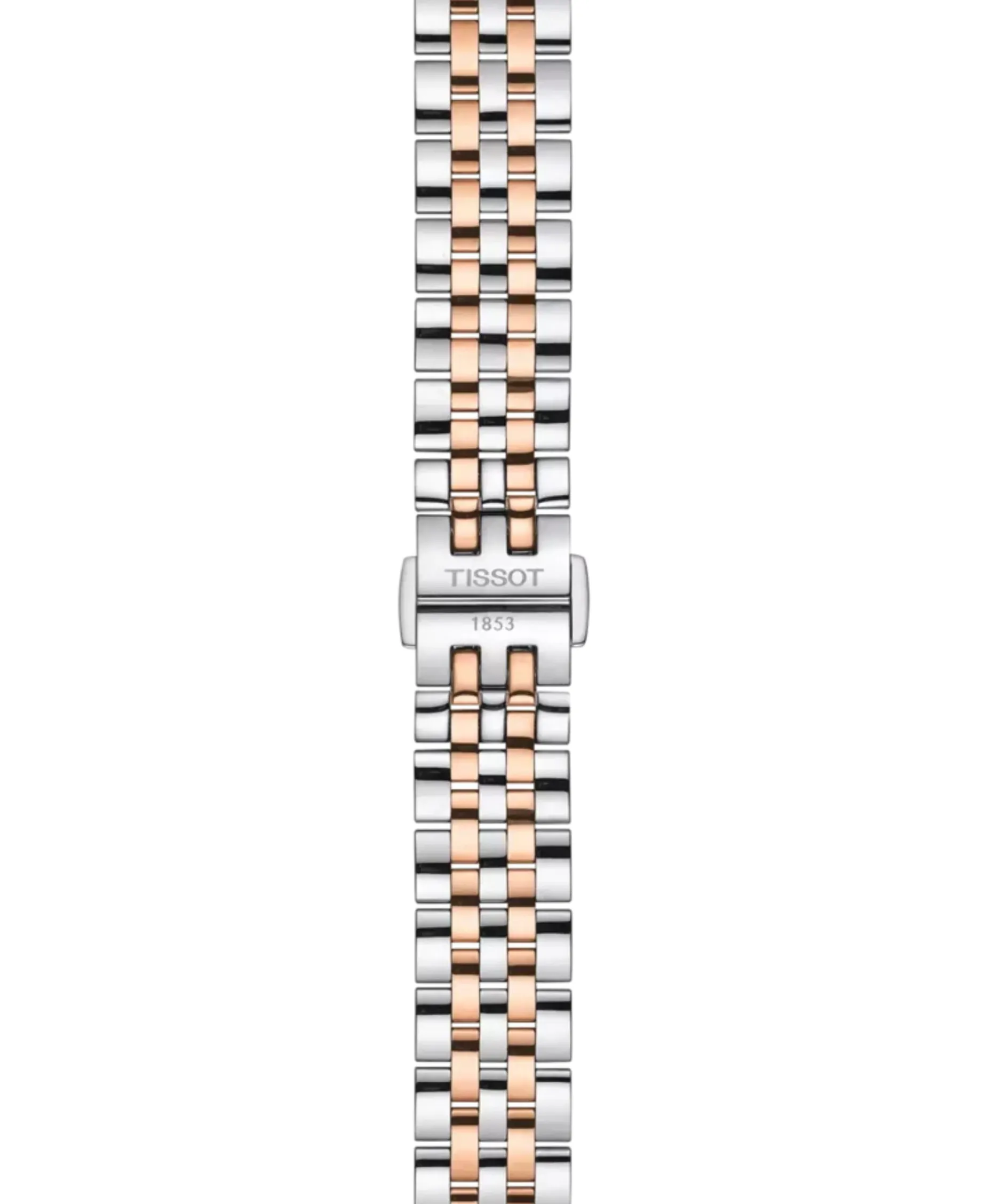 Tissot Le Locle Automático Diamantes Nácar Blanco PVD 29 mm | T006.207.22.116.00