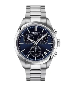 Tissot PR 100 Chronograph Azul y Acero 40 mm | T150.417.11.041.00
