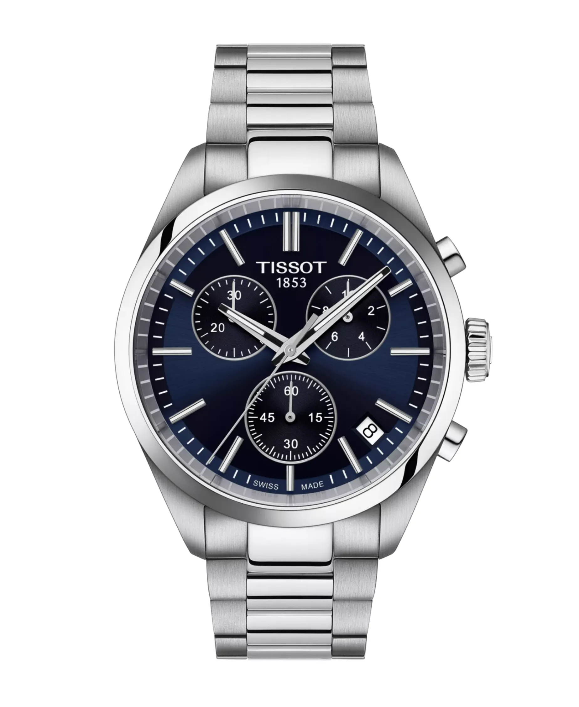 Tissot PR 100 Chronograph Azul y Acero 40 mm | T150.417.11.041.00