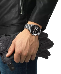 Tissot PR516 Cronógrafo Mecánico Manual Negra 41 mm | T149.459.21.051.00