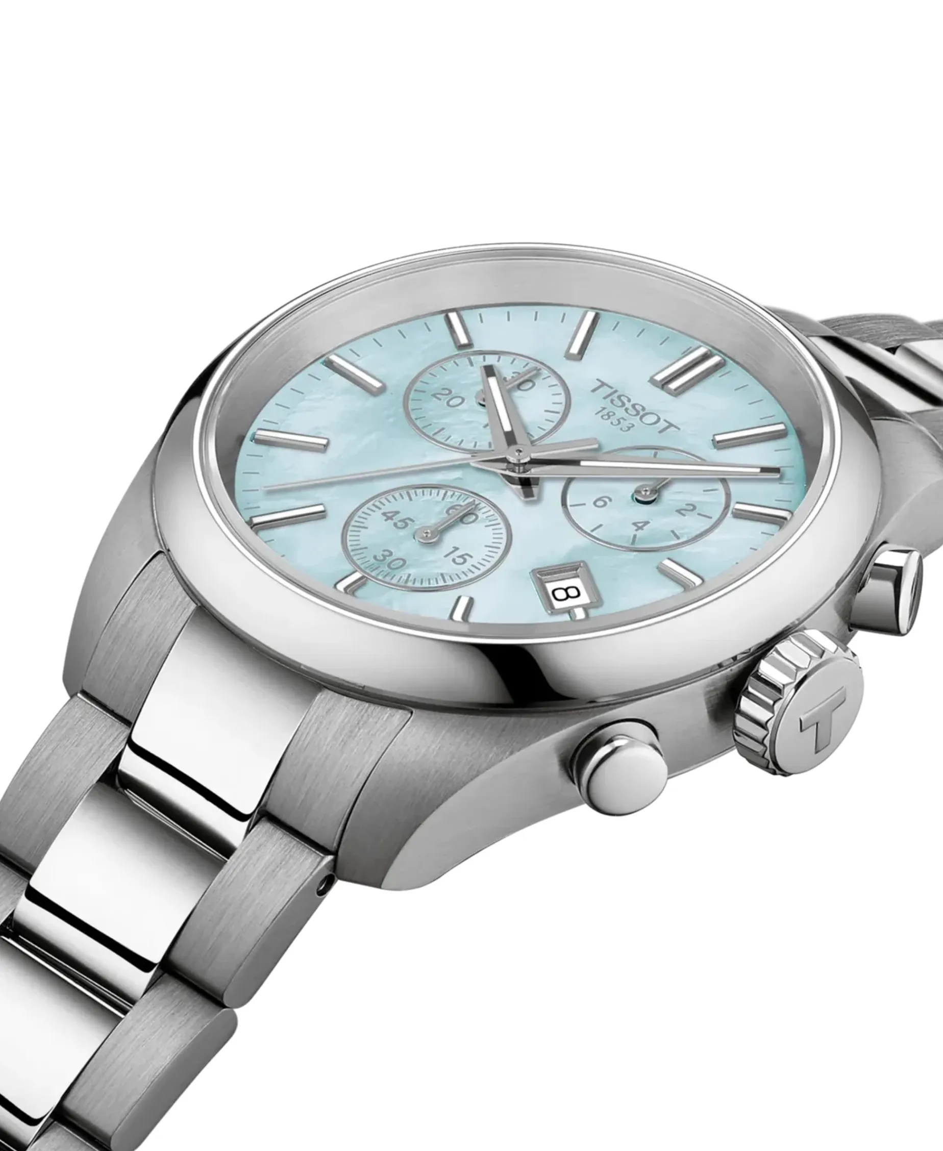 Tissot PR100 Cronógrafo Nácar Azul Acero 36 mm | T1502171113100