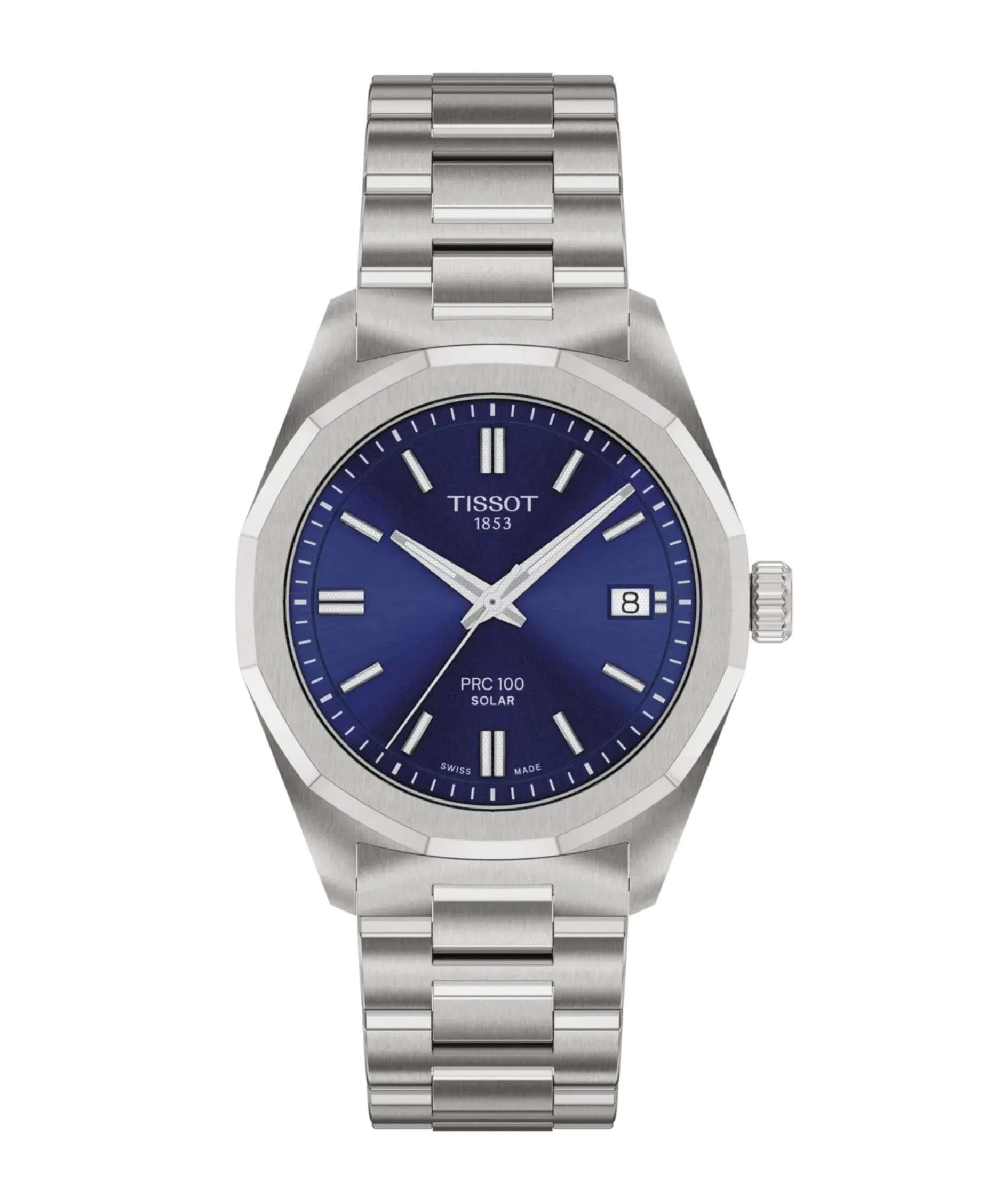 Tissot PRC 100 Solar Azul Acero 34 mm | T1518221104100