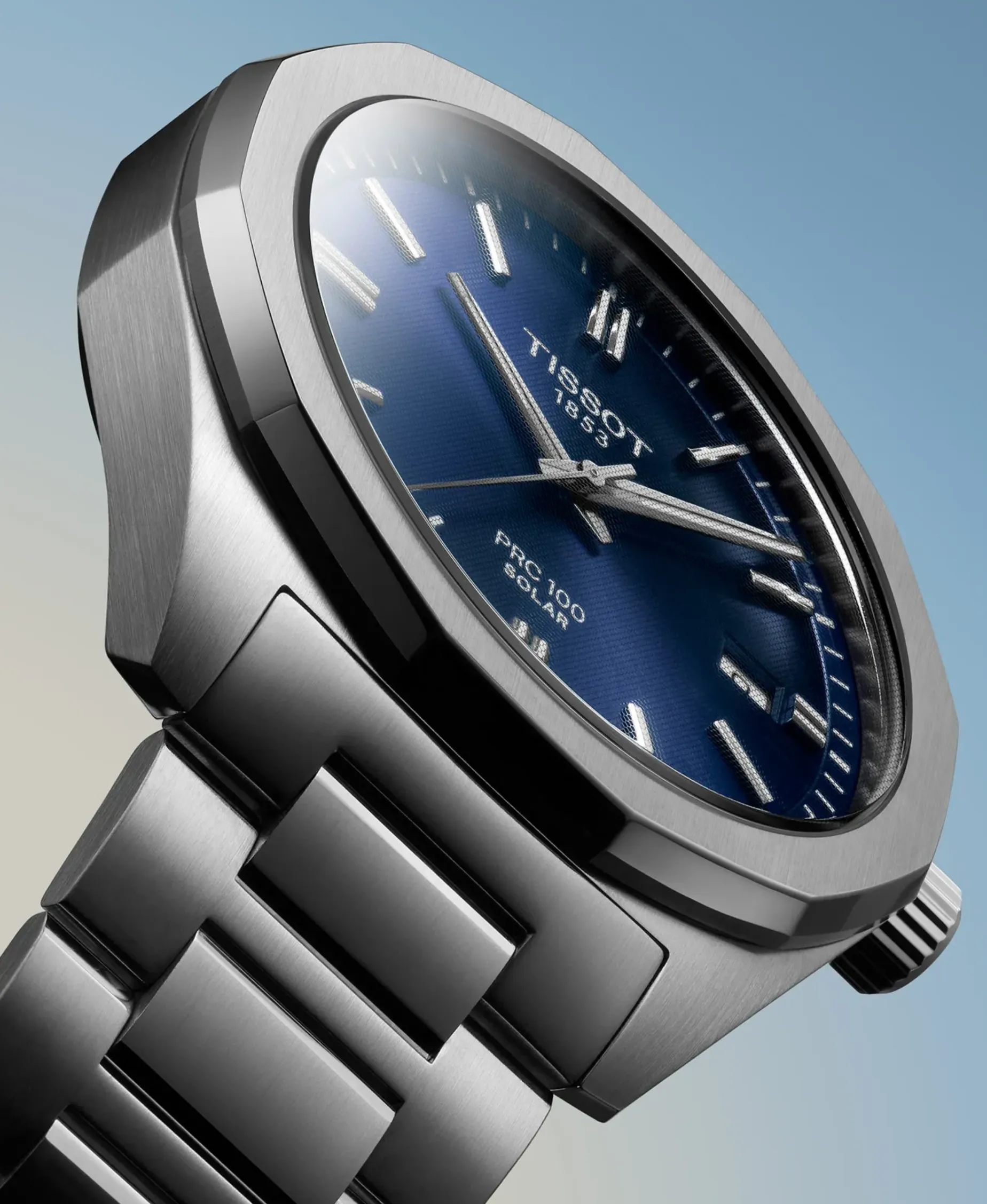 Tissot PRC 100 Solar Azul de 39 mm | T151.422.11.041.00