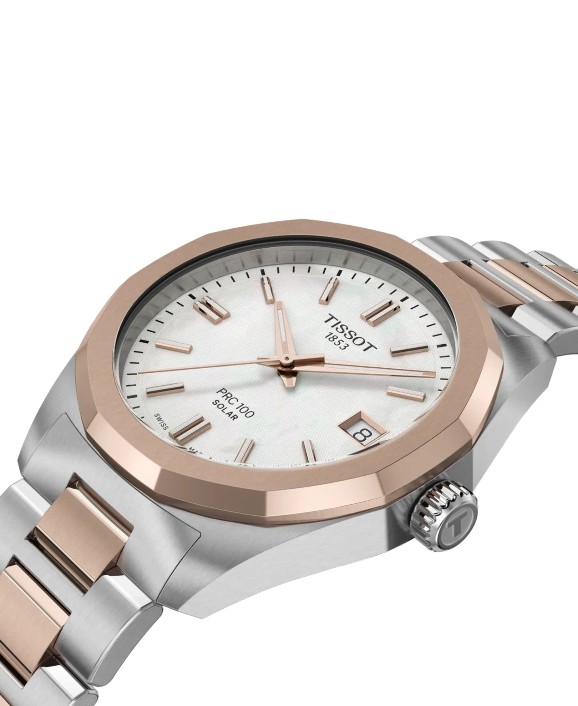 Tissot PRC 100 Solar Bicolor de 34 mm | T151.822.22.111.00