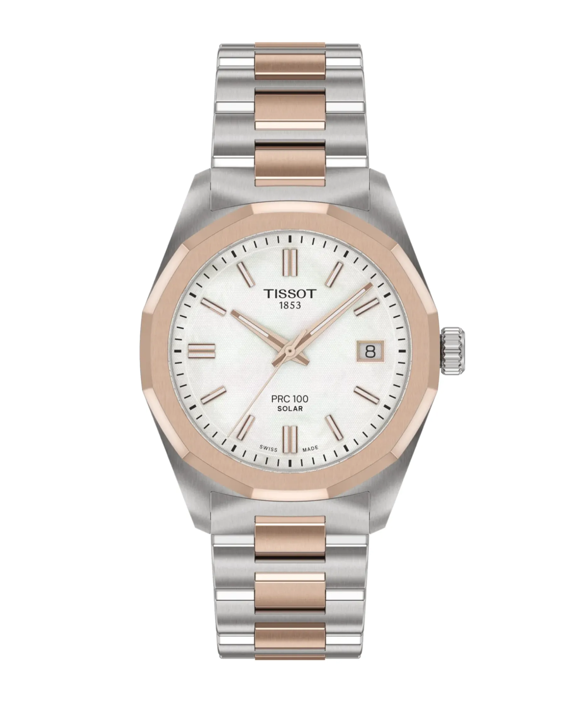 Tissot PRC 100 Solar Bicolor de 34 mm | T151.822.22.111.00