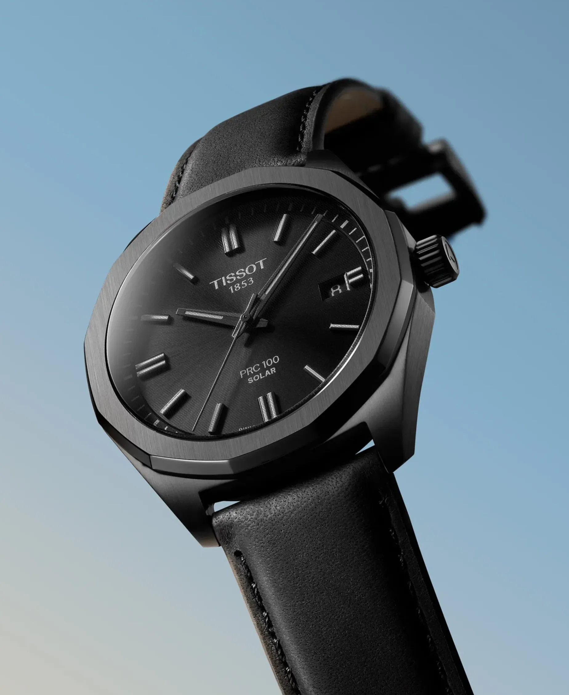 Tissot PRC 100 Solar Negro de 39 mm | T151.422.36.051.00