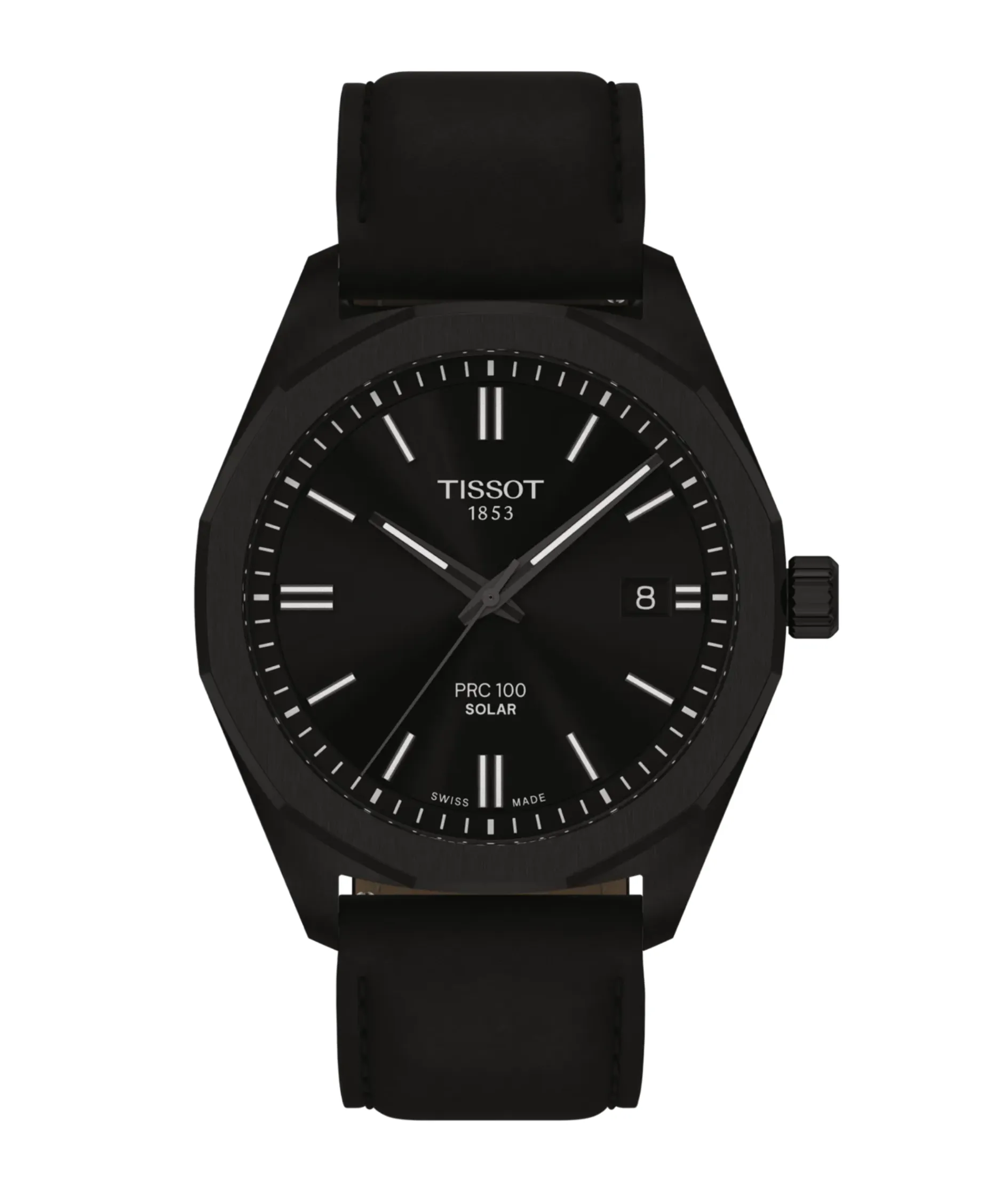 Tissot PRC 100 Solar Negro de 39 mm | T151.422.36.051.00