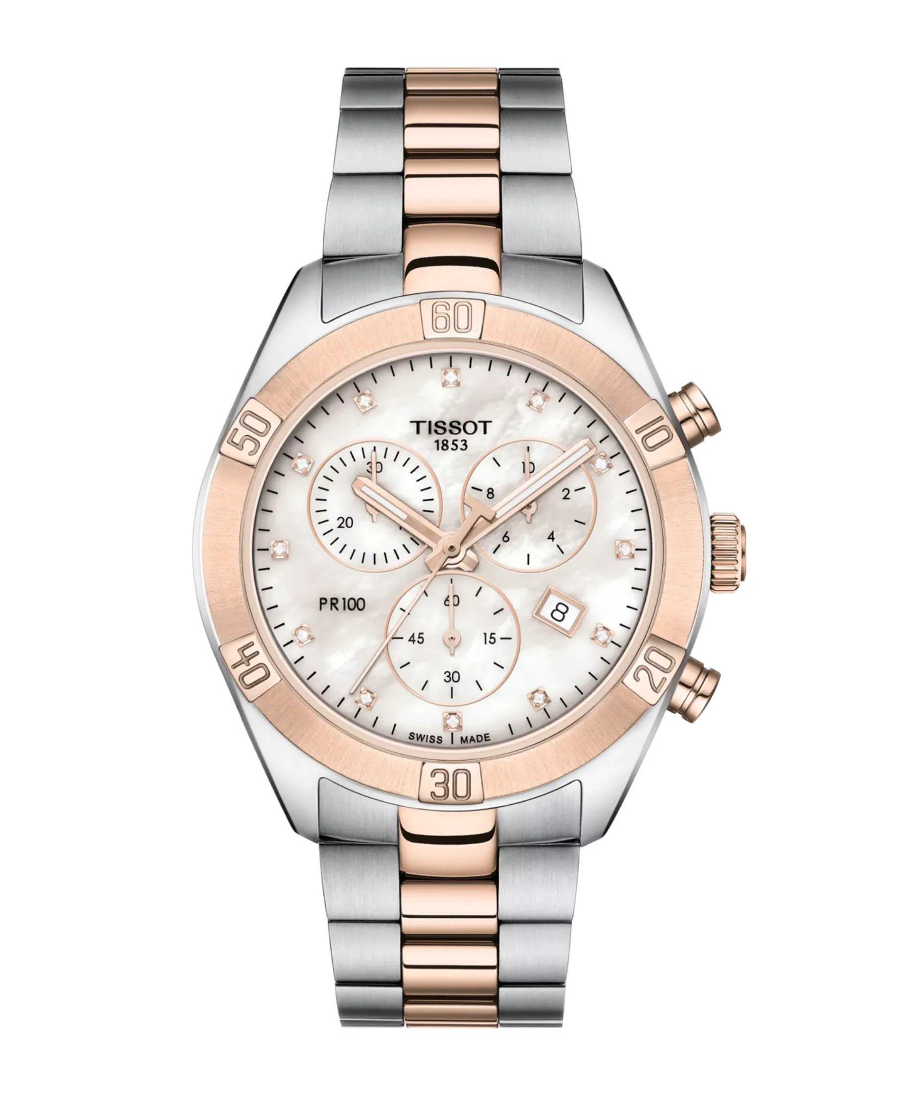 Tissot PR 100 Sport Chic Chronograph 38 mm | T101.917.22.116.00