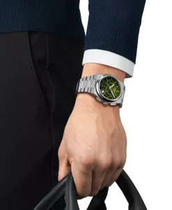 Tissot PRX Chronograph 42 mm Verde | T137.427.11.091.00