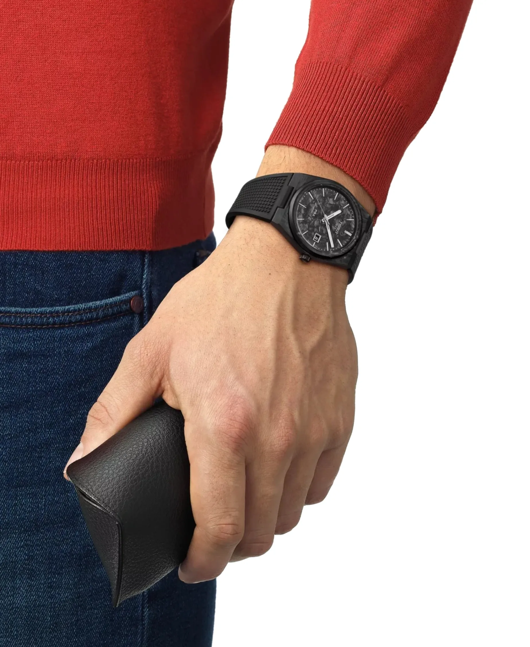 Tissot PRX Powermatic 80 Carbono Forjado Negro 40 mm | T1379079720100