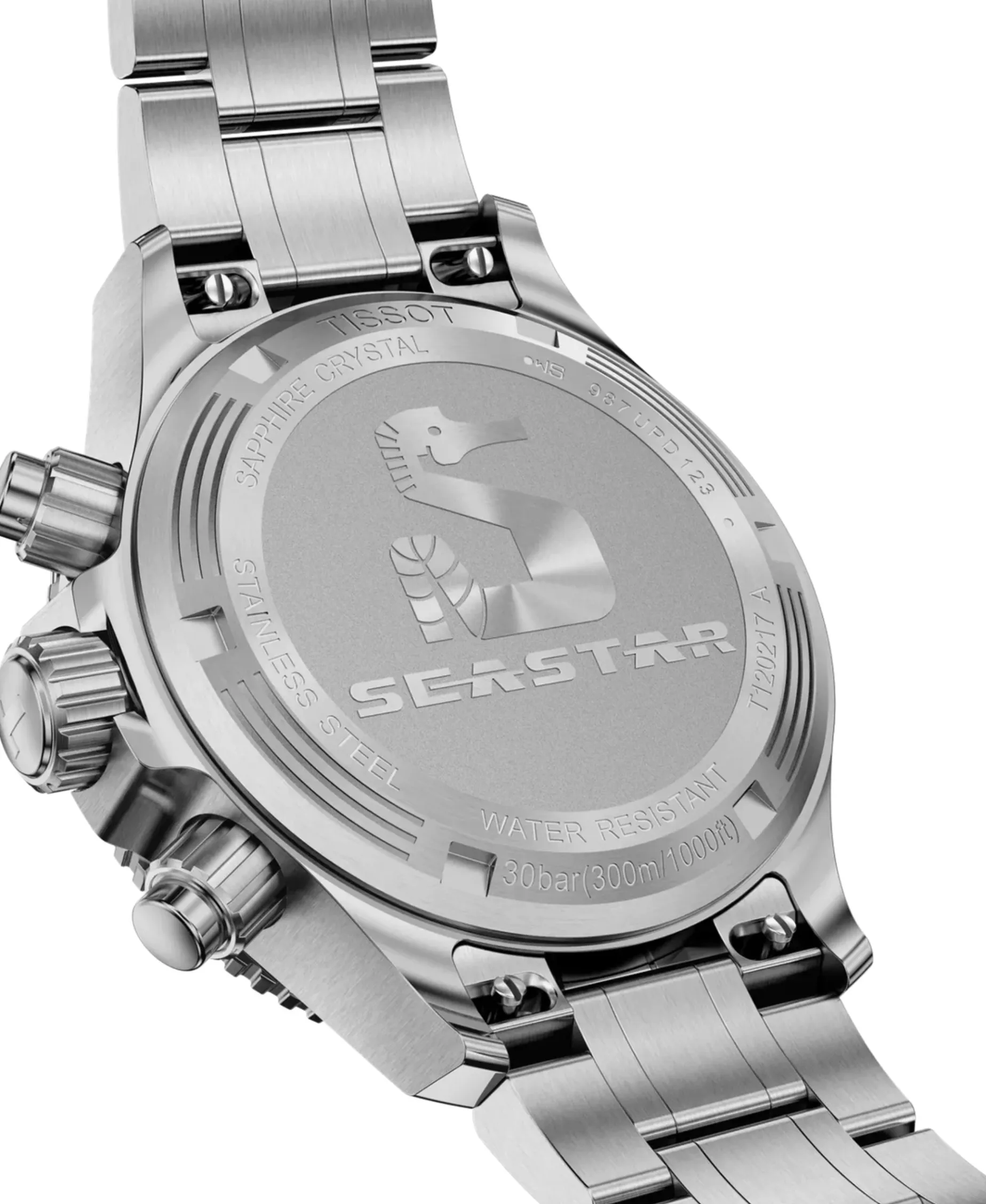 Tissot Seastar 1000 Chronograph Blanco Acero 38 mm | T120.217.11.011.00