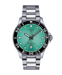 Tissot Seastar 1000 Cuarzo Turquesa Acero 40 mm | T120.410.11.091.00