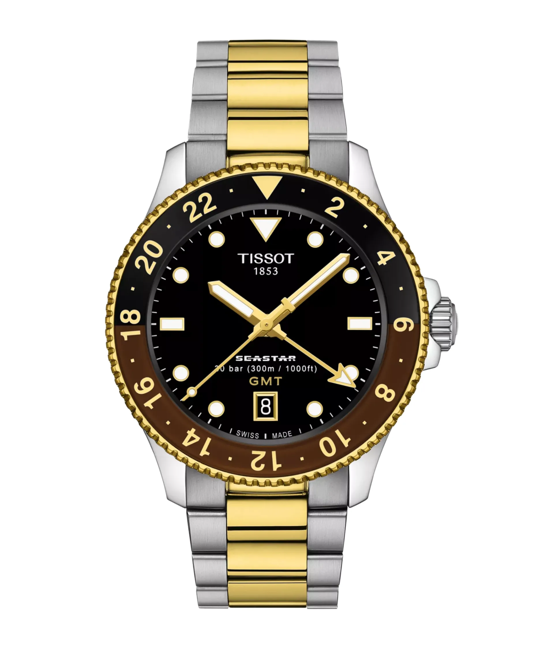 Tissot Seastar 1000 GMT 40 mm | T120.852.22.051.00