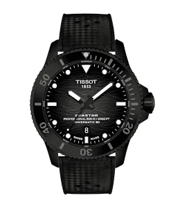 Tissot Seastar 2000 Powermatic 80 Negro Acero 43 mm | T120.907.37.051.00