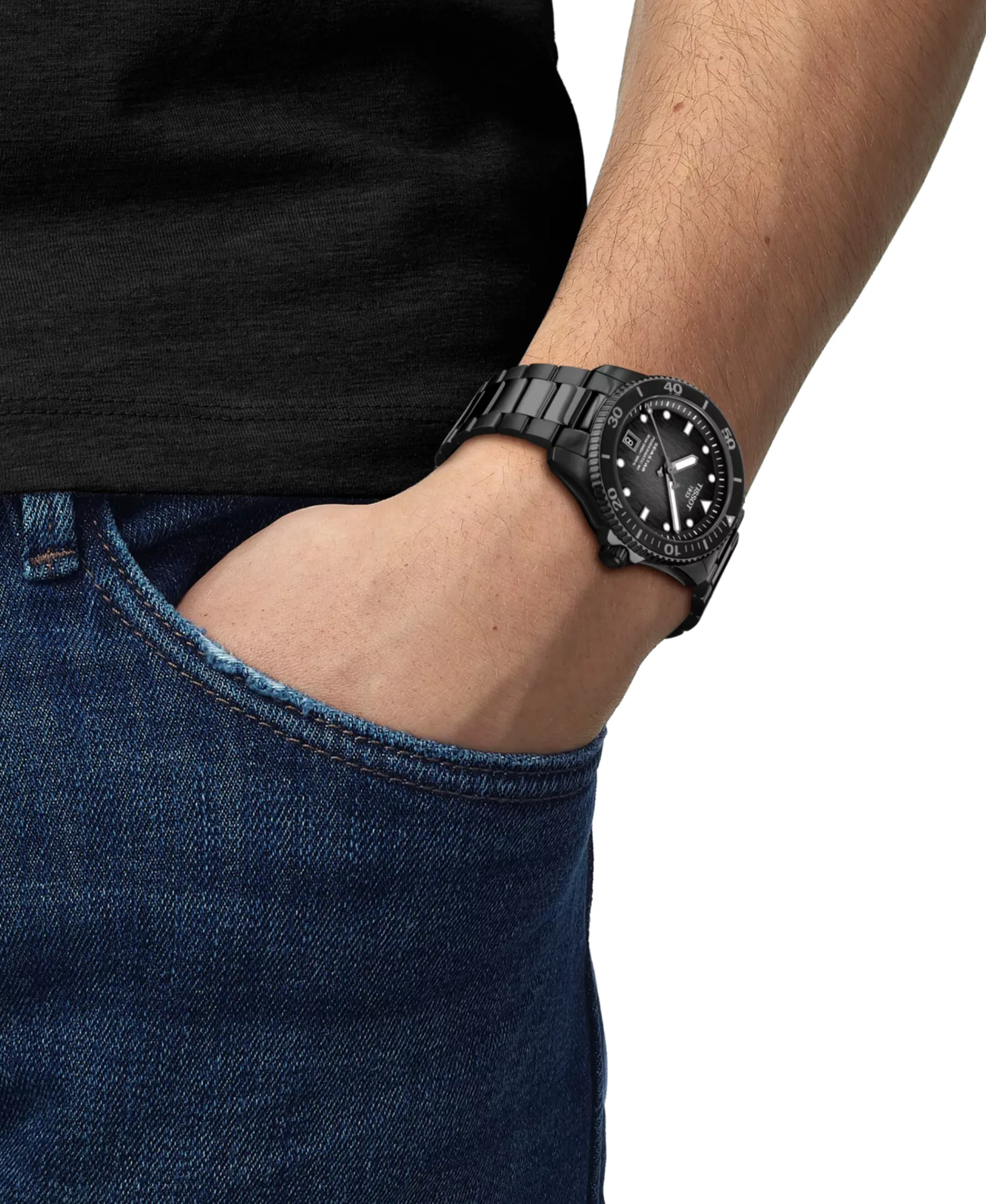 Tissot Seastar 1000 PVD Negro 40 mm | T120.807.33.051.00
