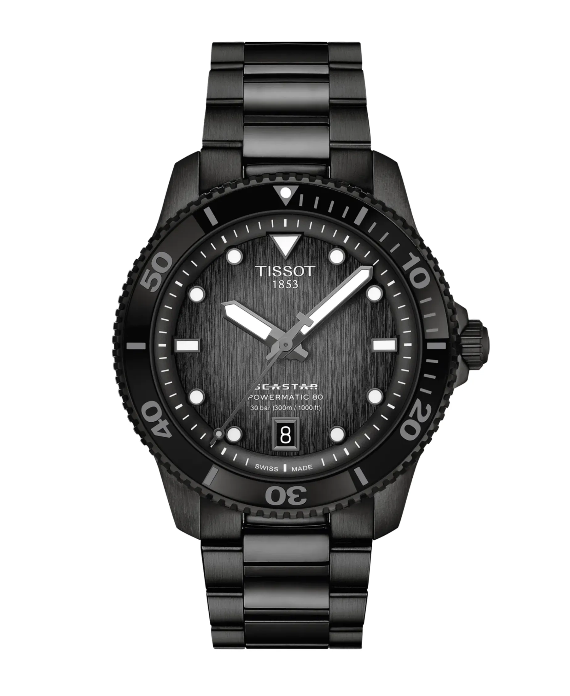 Tissot Seastar 1000 PVD Negro 40 mm | T120.807.33.051.00