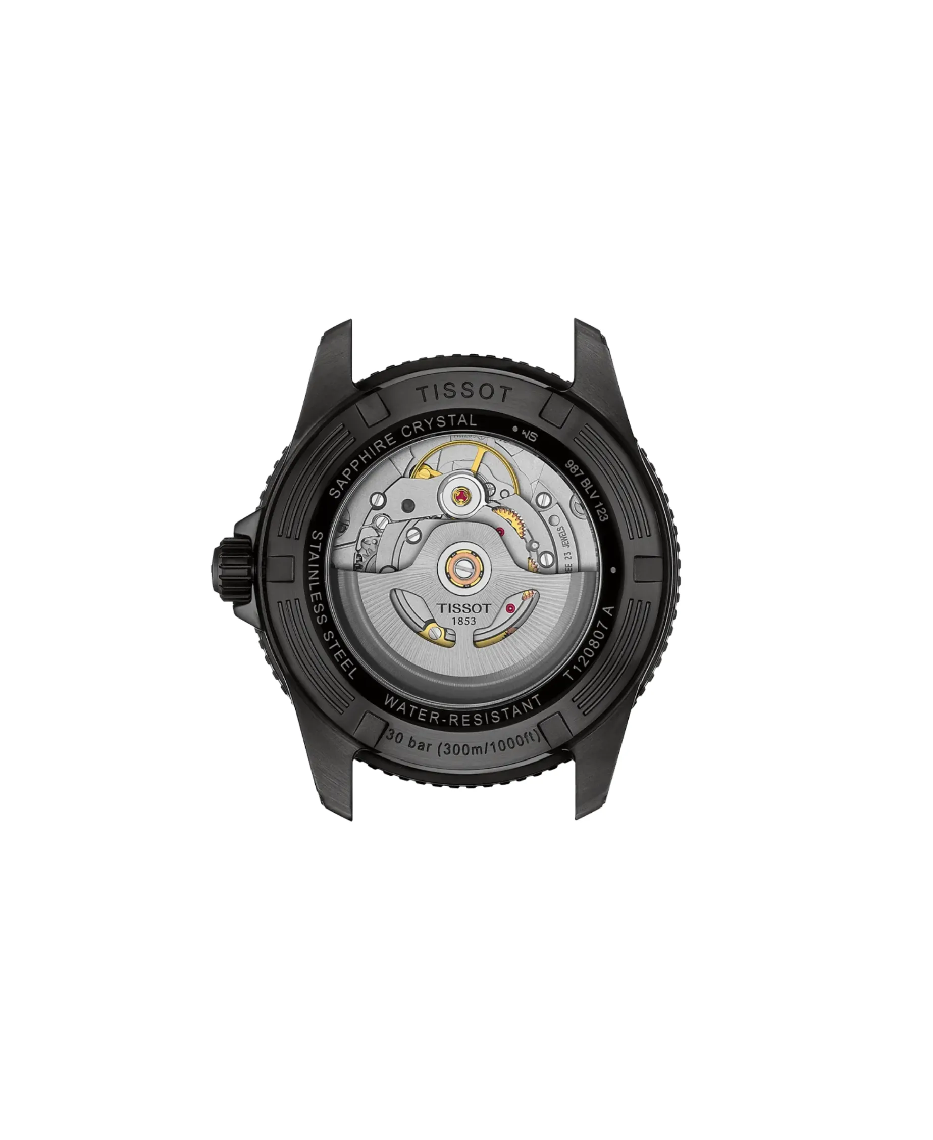 Tissot Seastar 1000 PVD Negro 40 mm | T120.807.33.051.00