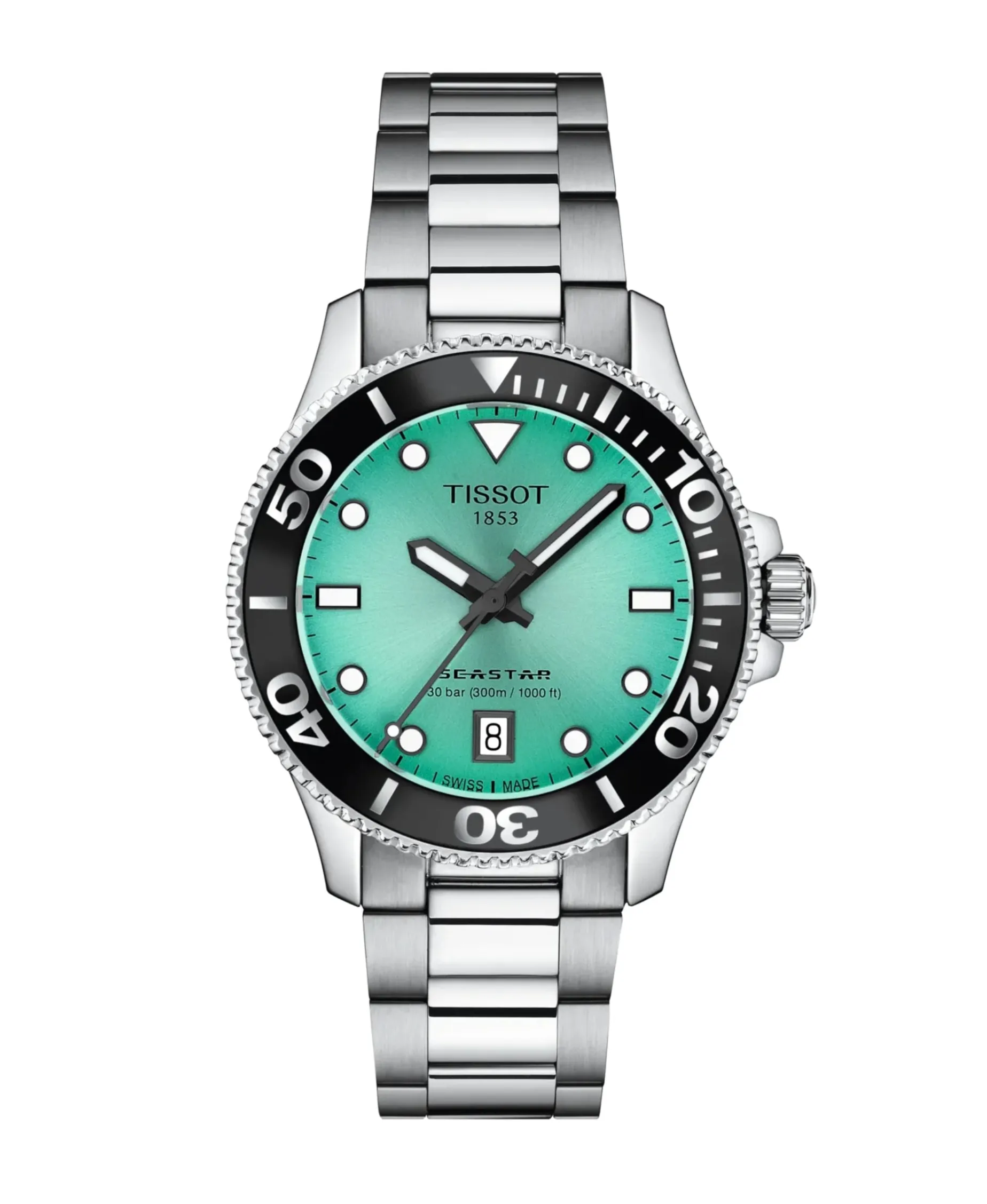 Tissot Seastar 1000 Turquesa Acero 36 mm | T120.210.11.091.00