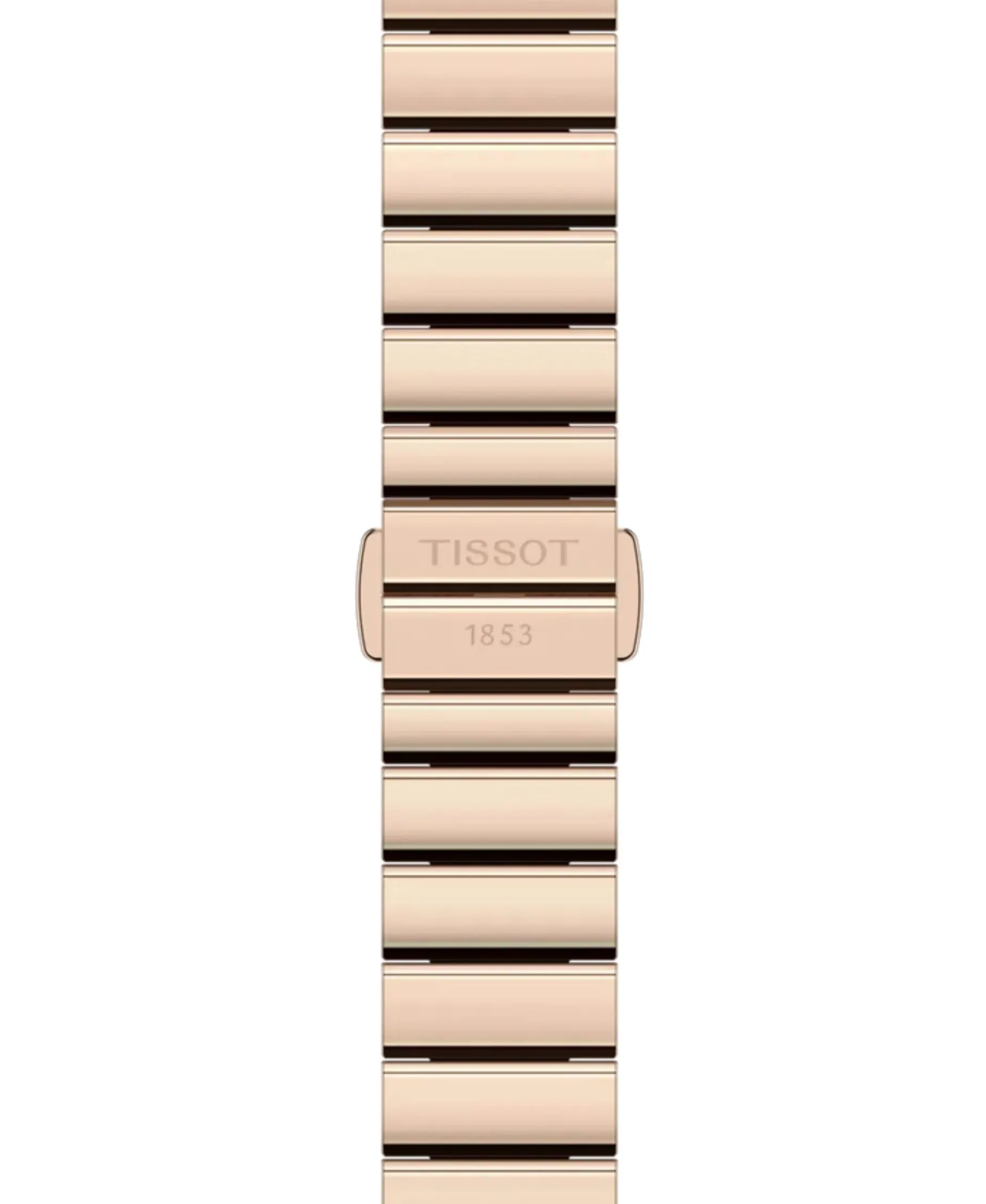 TISSOT SRV 30 mm Rectangular Bicolor Oro Rosa | T160.110.33.046.00