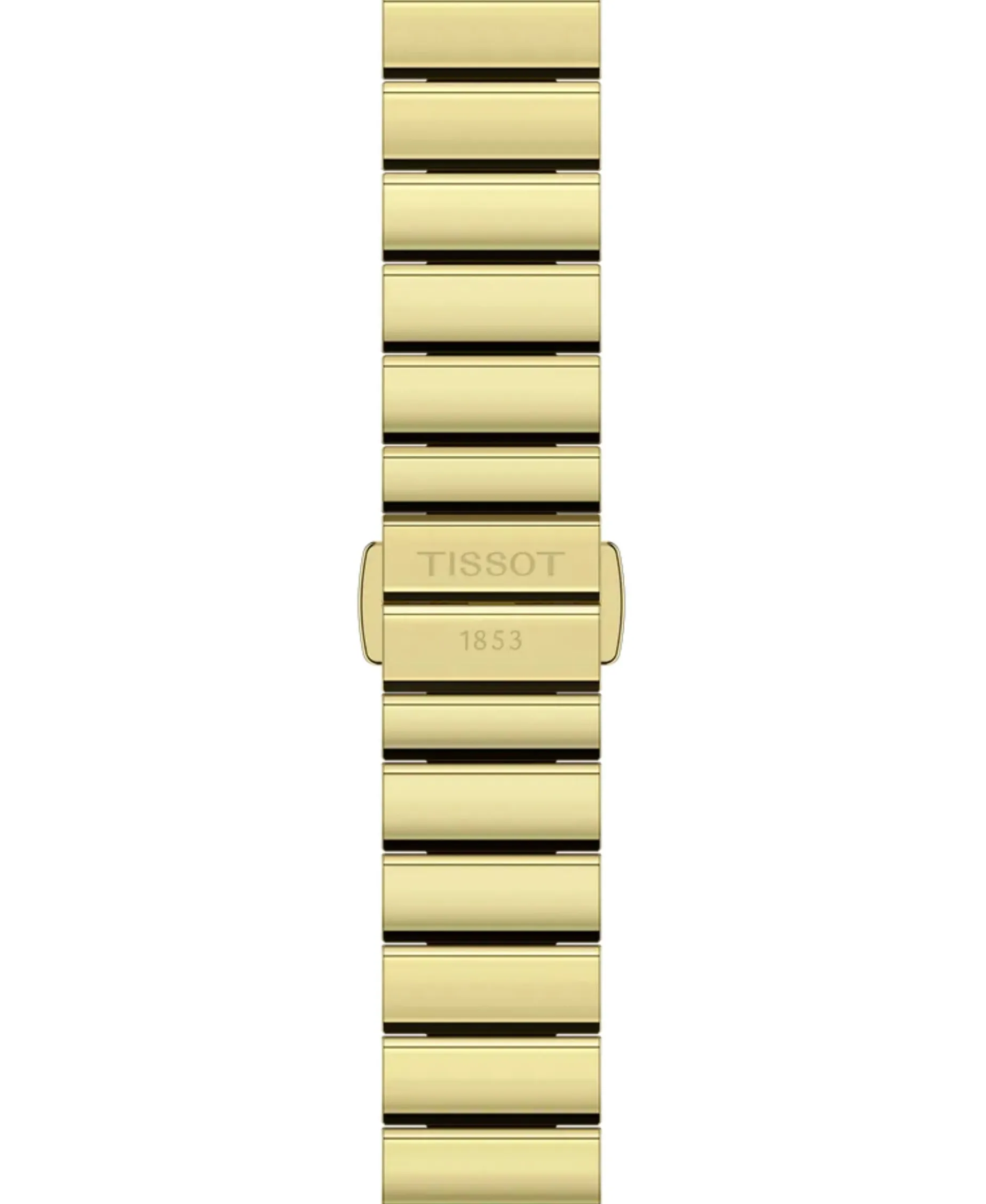 TISSOT SRV 30 mm Rectangular PVD Oro Amarillo | T160.110.33.023.00