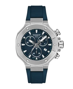 Tissot T-Race Cronógrafo Azul Acero 38 mm | T1418171704100