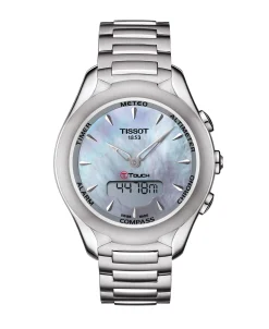 Tissot T-Touch Lady Solar Acero y Nácar 38 mm | T075.220.11.101.00